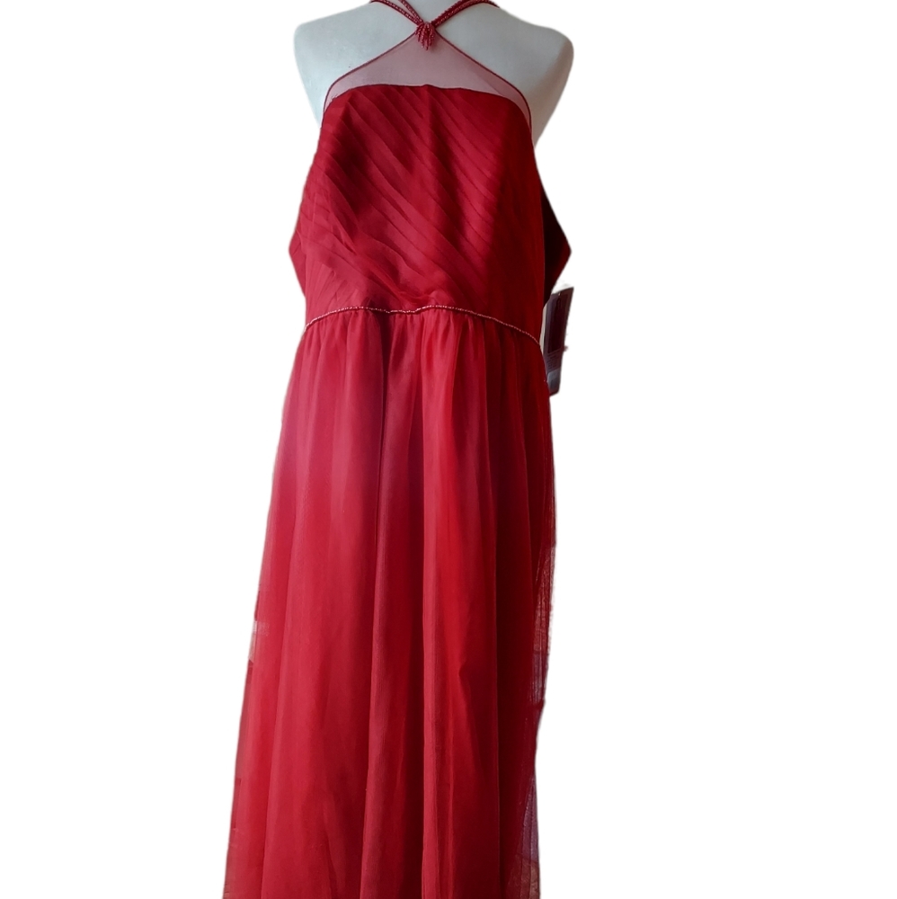 Alfred Angelo Valentine Red Boho Gown